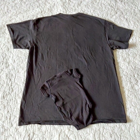 Daddy & me Shirt Set Size L & New Born - Picture 2 of 12